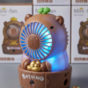 Ventilador Capibara Con Sacapuntas