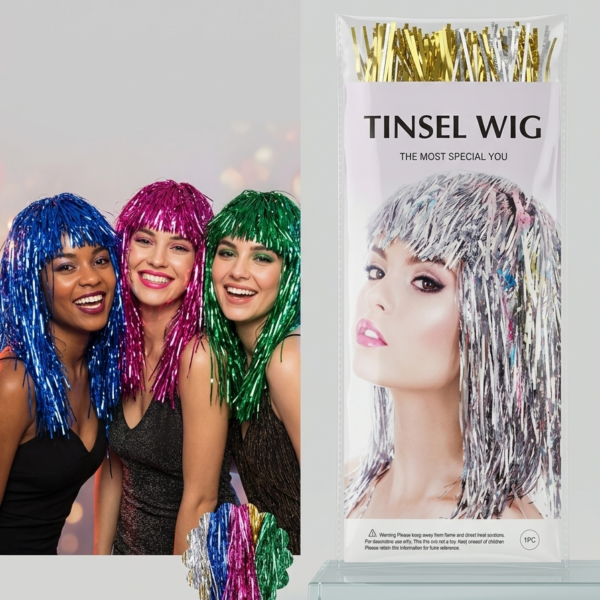 PELUCA TINSEL AF0498