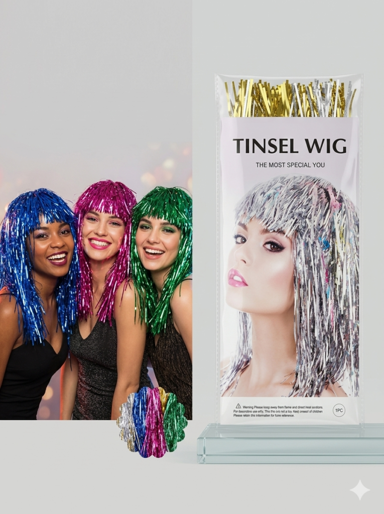 PELUCA TINSEL AF0498