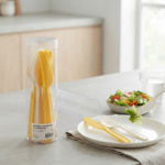 Tubo De Cubiertos Plastico