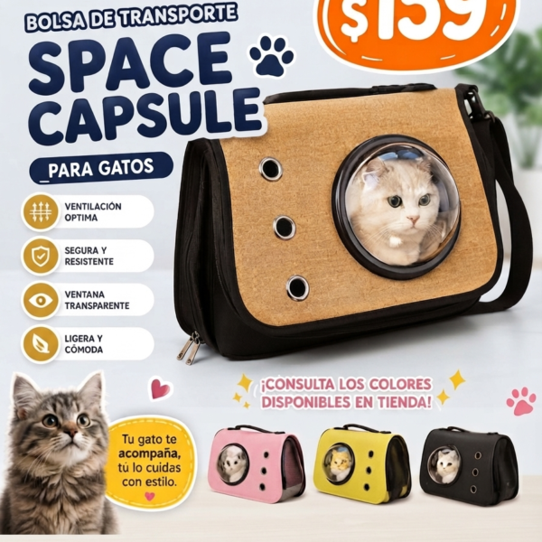 BOLSA TRANSPORTADORA MASCOTAS