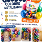 GLOBOS METALIZADOS
