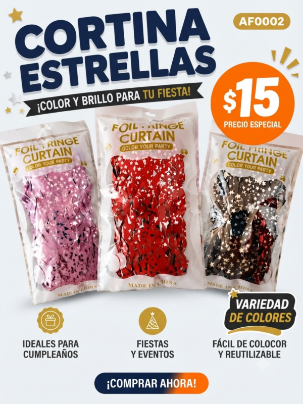 CORTINA ESTRELLAS