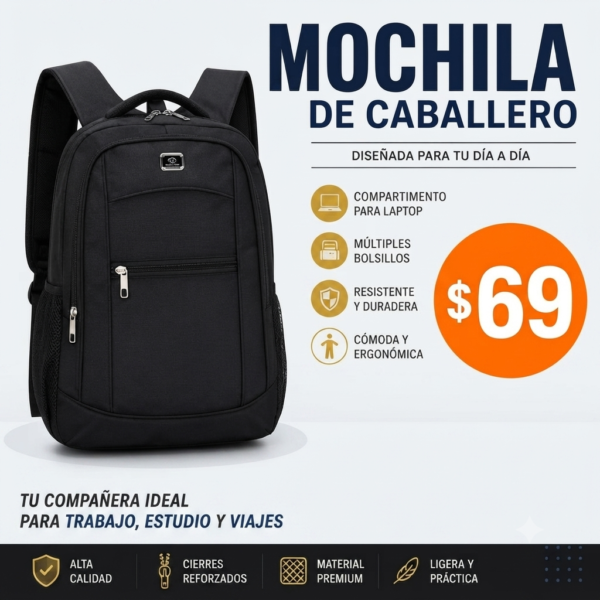 Mochila Caballero