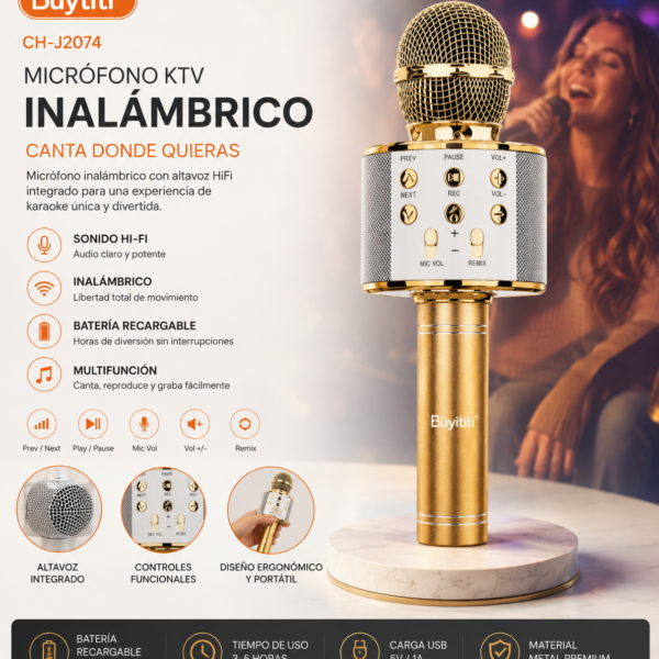 Microfono Ch-J2074