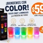 VASOS SHOT LUMINOSOS