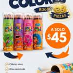 36 LAPICES COLOR BOTE