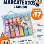 6 MARCATEXTOS LABUBU