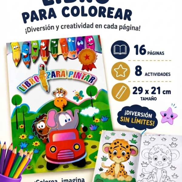 LIBRO COLOREAR