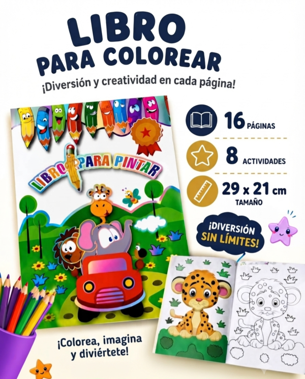 LIBRO COLOREAR