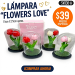 LAMPARA FLOWERS LOVE