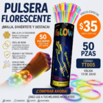 PULSERAS NEON BATUCADA FIESTA