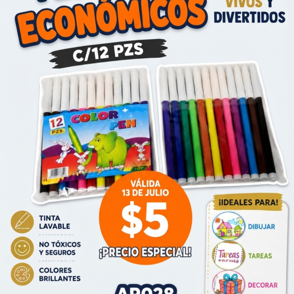 PLUMONES AR028