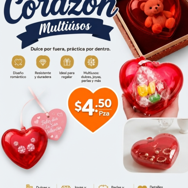ESTUCHE CORAZON
