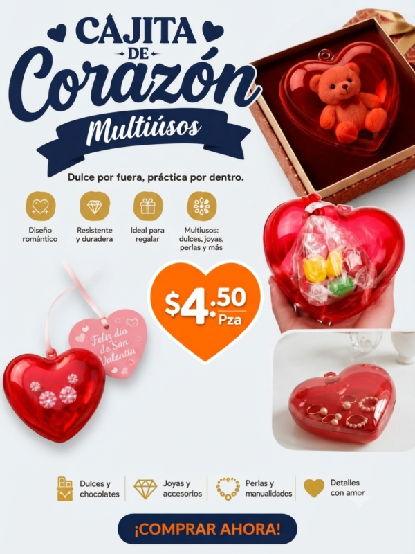 ESTUCHE CORAZON