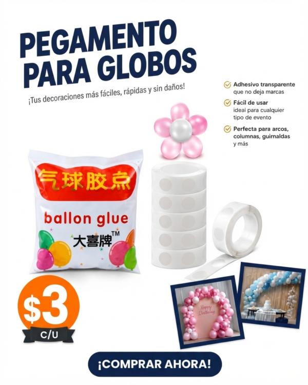 PEGAMENTO GLOBOS