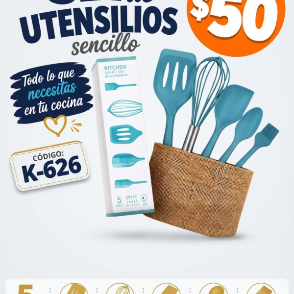 SET UTENCILIOS K-626