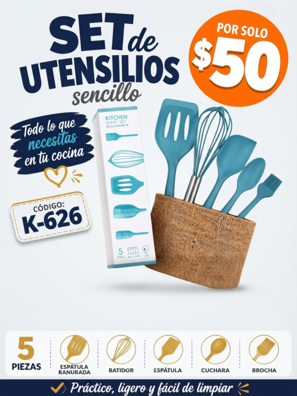 SET UTENCILIOS K-626