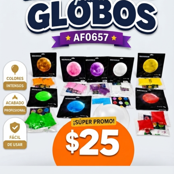 PINTURA POLVO GLOBOD