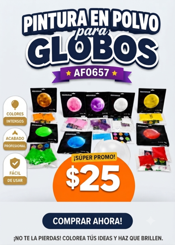 PINTURA POLVO GLOBOD