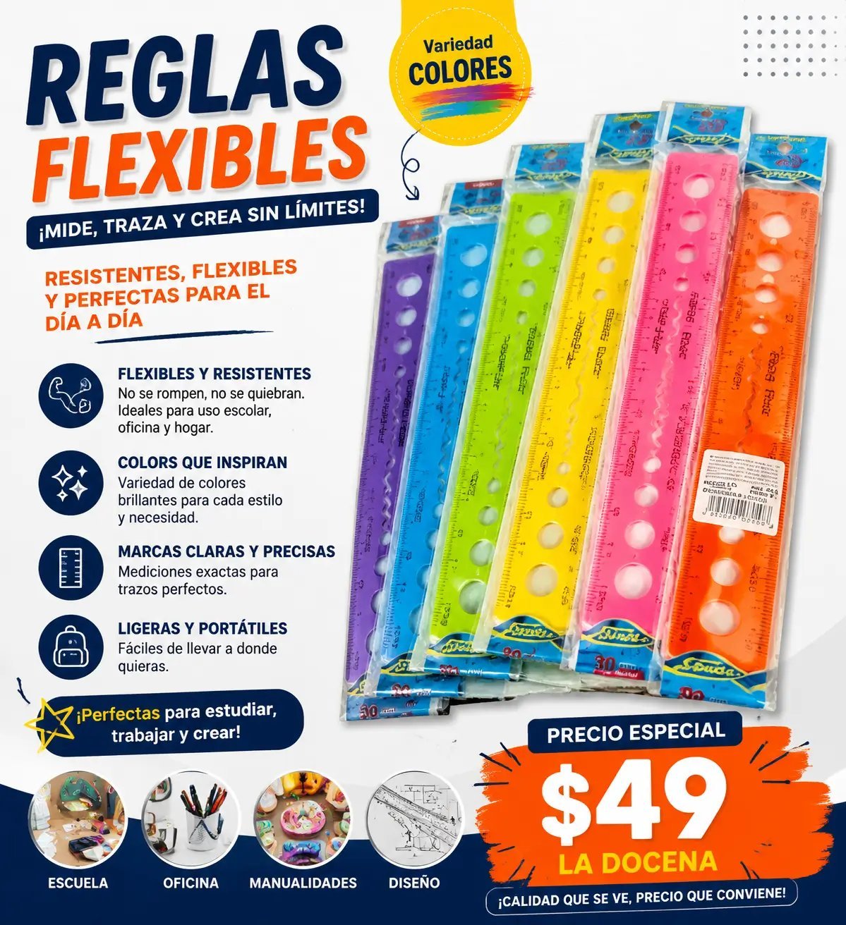 DOCENA REGLA AR585