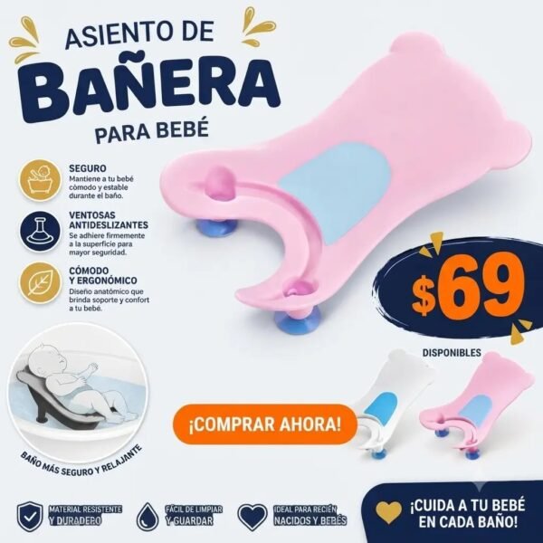 ASIENTO PARA BAÑERA DE BEBÉ