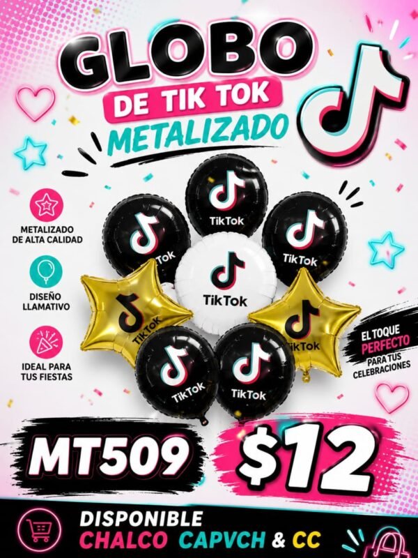 Globos tik tok  MT509